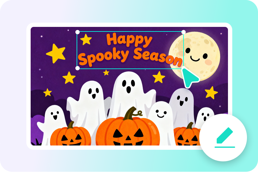 Personalize modelos de pôsteres de Halloween