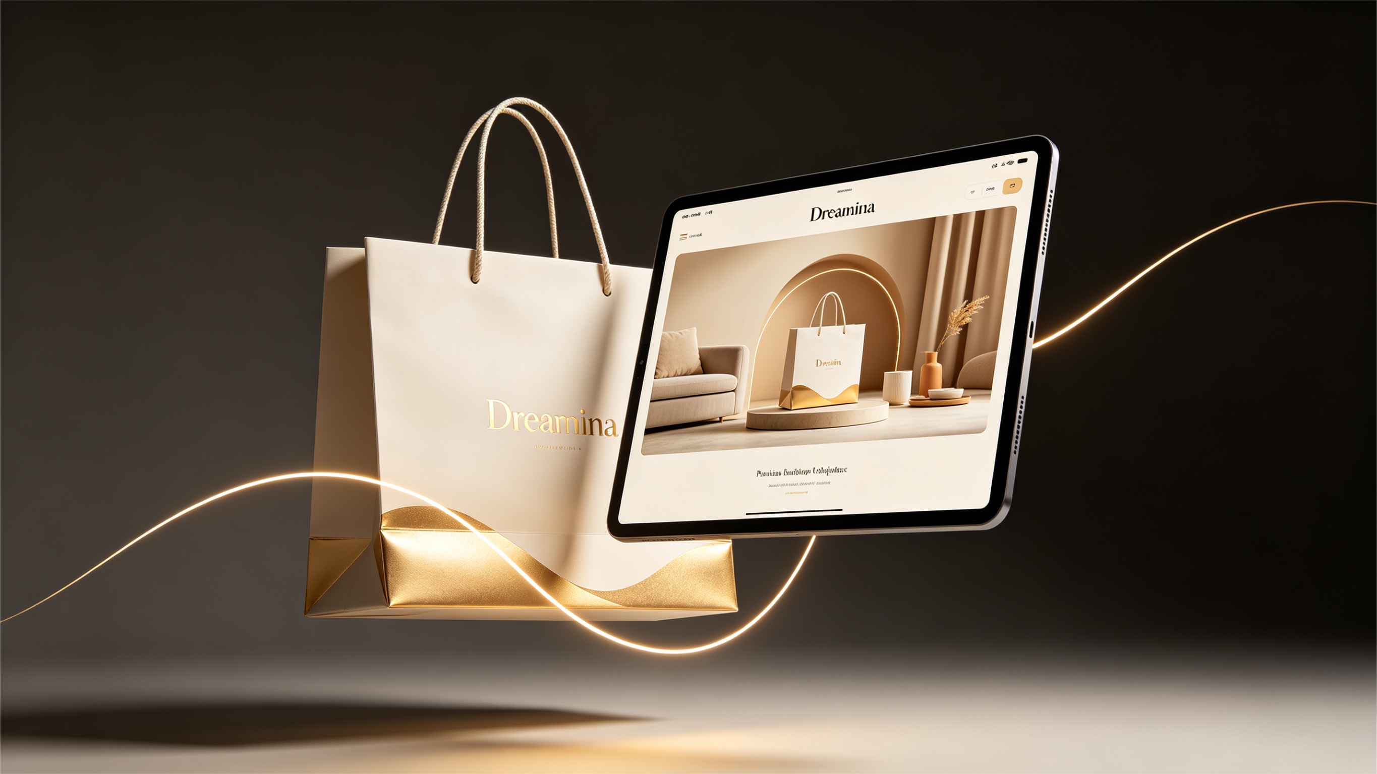 AI ecommerce mockup generator workflow, product photo converted to lifestyle scene via artificial intelligence design tool