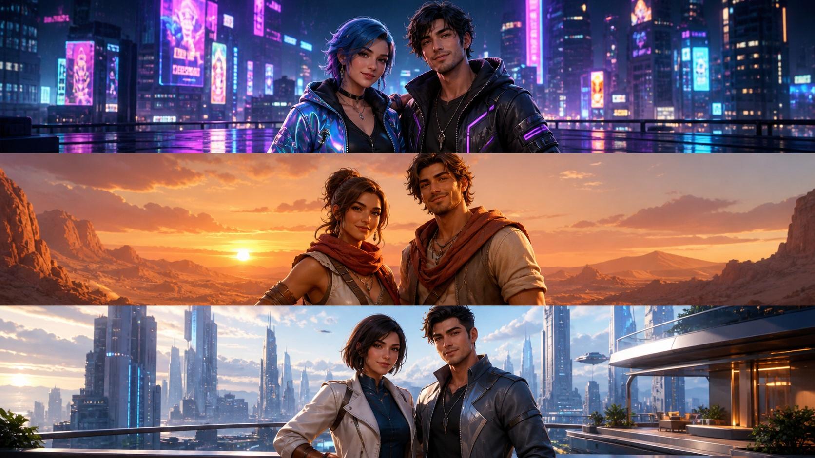 Gemini Free Fire Couple Pyta krok 2