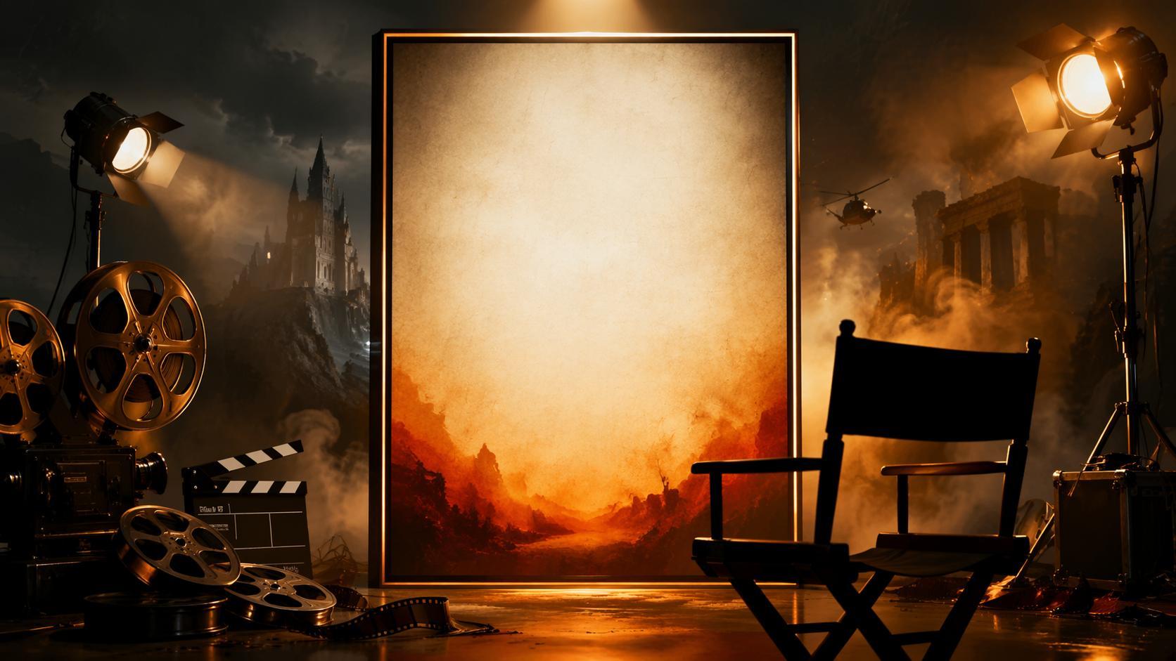 L'affiche du film Dreamina IA invite l'image du héros