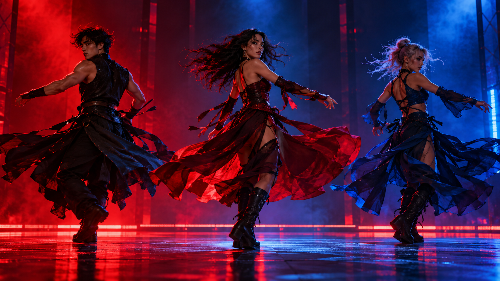 IVE Looks Can Kill AI Dance | Dreamina