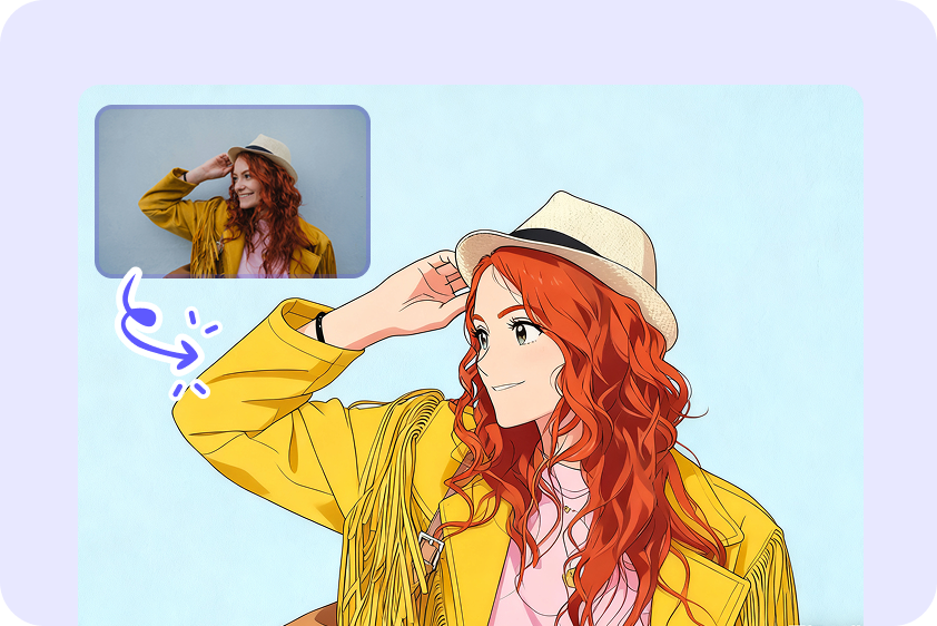 Crea fanart anime o personaggi originali istantaneamente