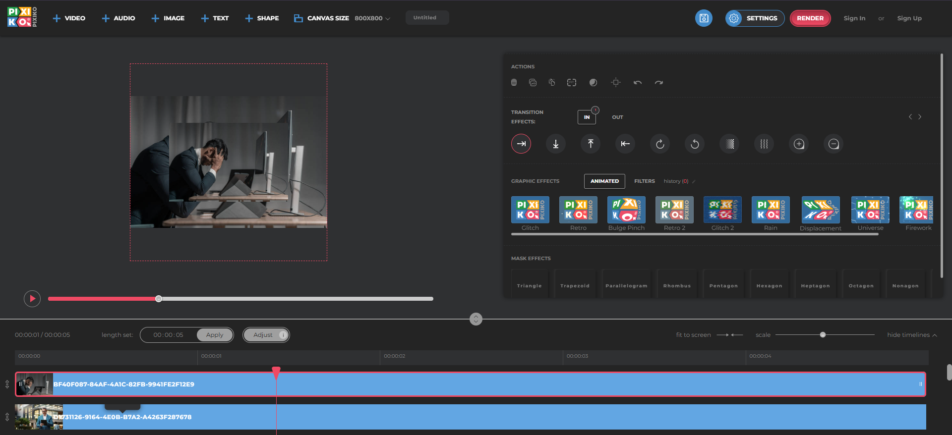 Photo video na gumagawa ng kanta online