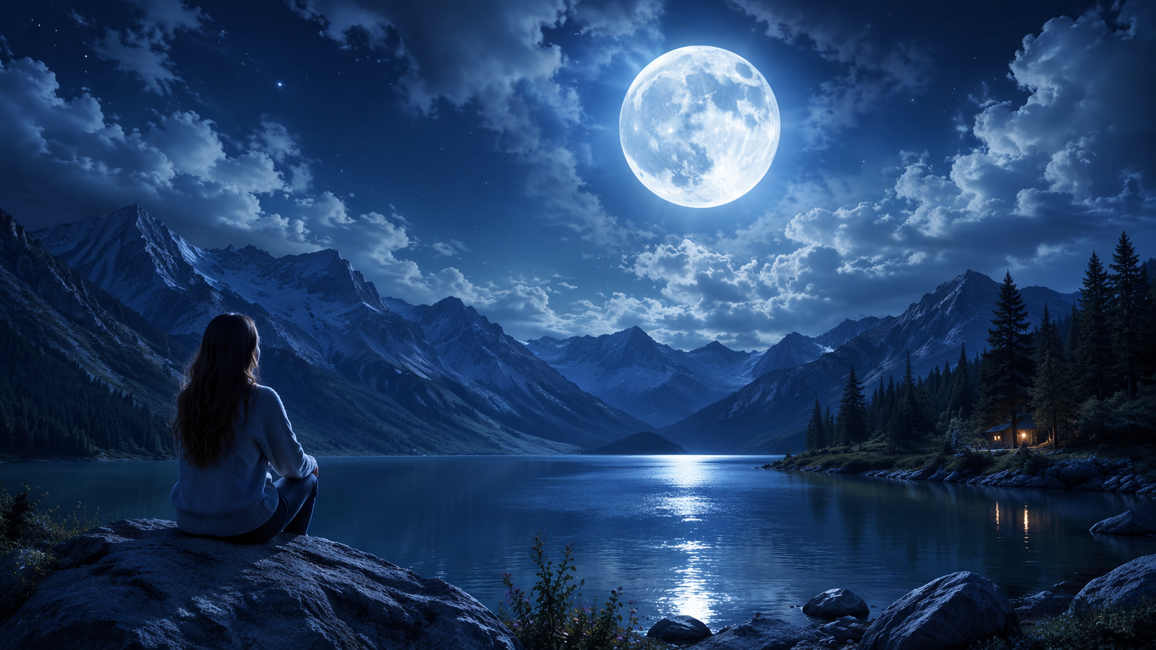 Adicionar Lua à Foto | Dreamina IA Image Generator