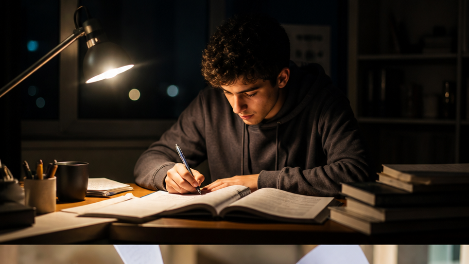 2 Exam musikvideo - Sent på kvällen fokus