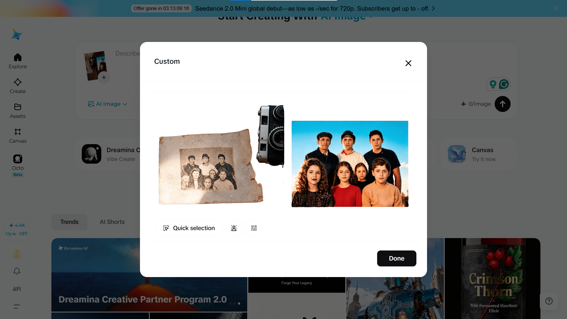 Photo restoration
