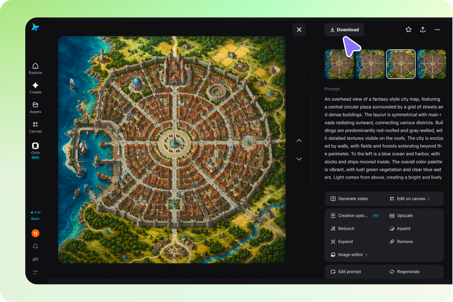 Bekijk, verfijn en download uw kaart