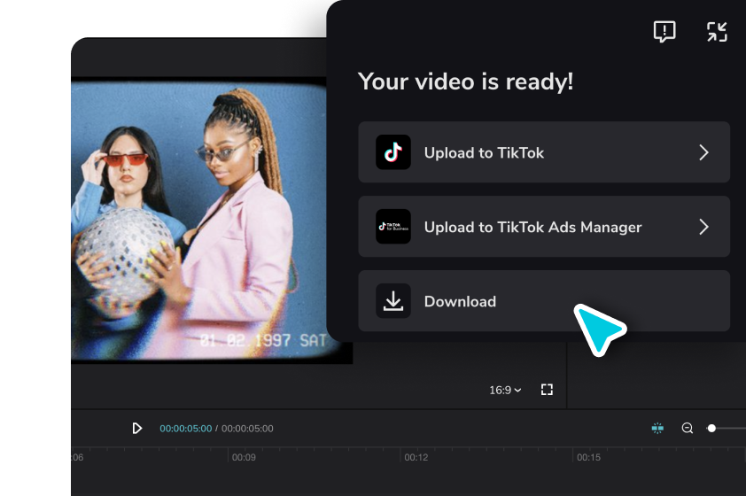 Exportar vídeo para outras redes sociais