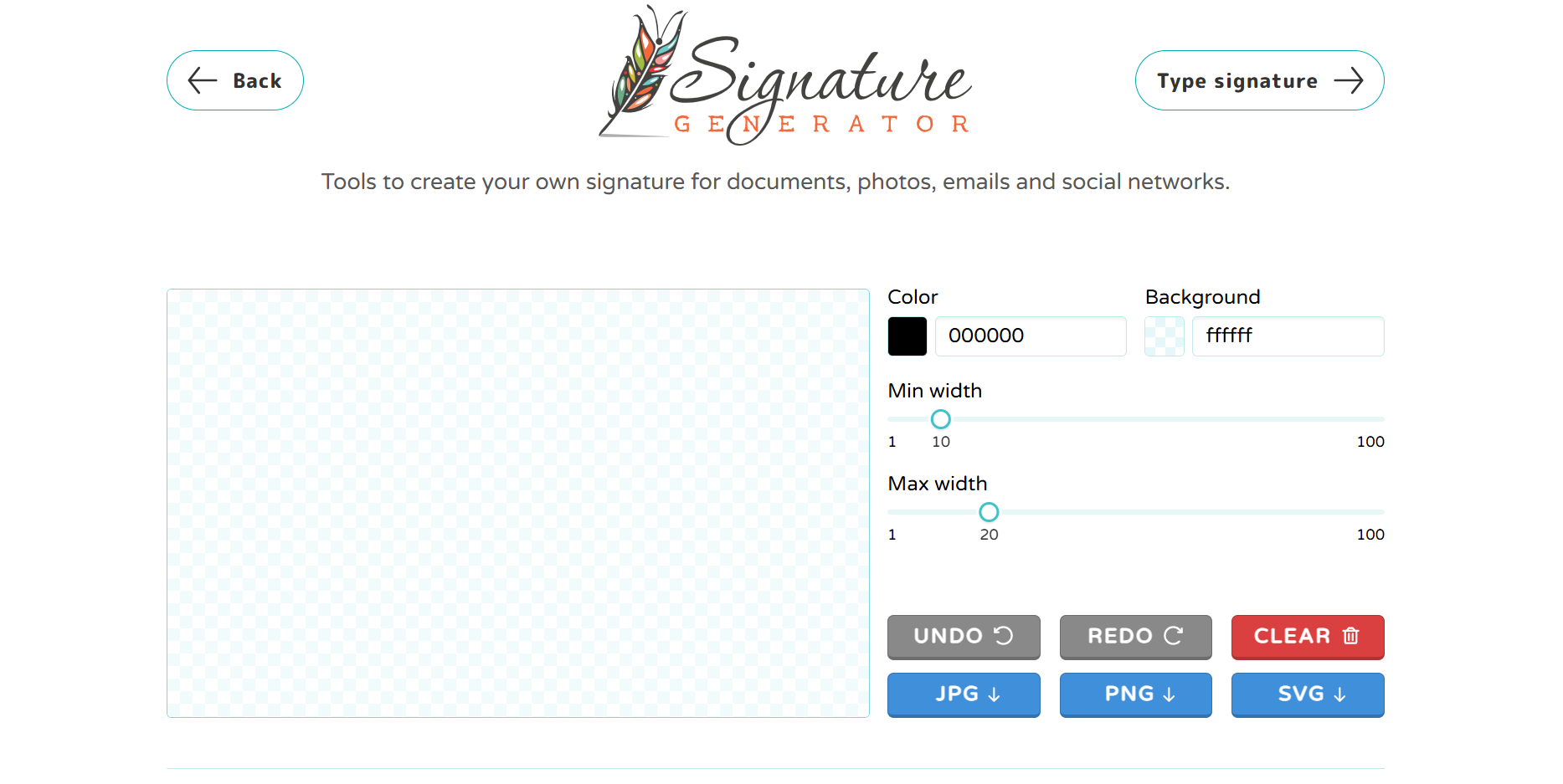 Signature ideas for name