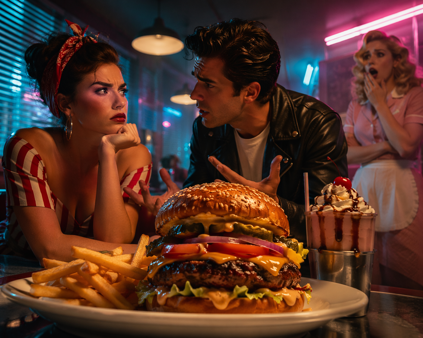 AI Fast Food Drama Generator cover