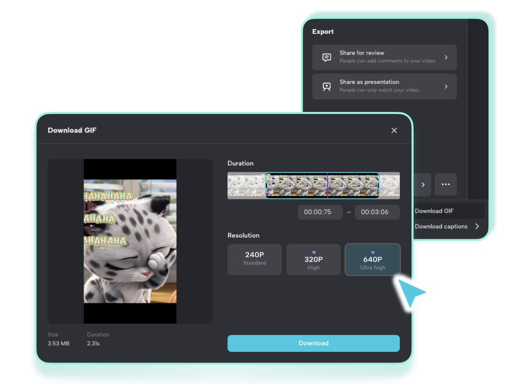 Export Your GIF