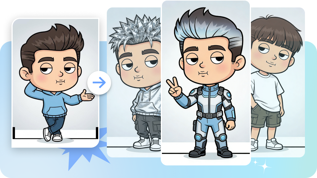 Sesuaikan Bitmoji Anda dengan elemen desain unik seperti pakaian dan aksesori.