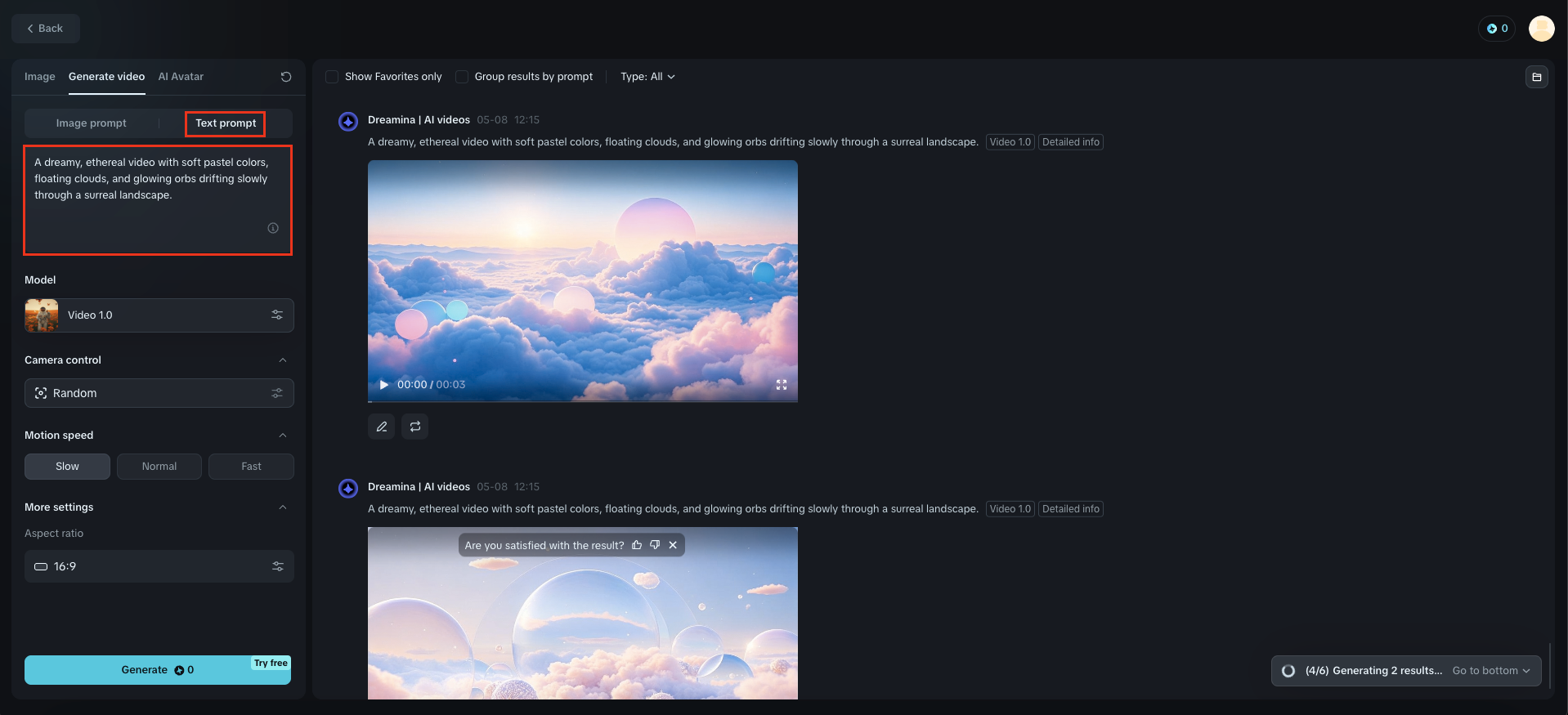 ai video penjana seni