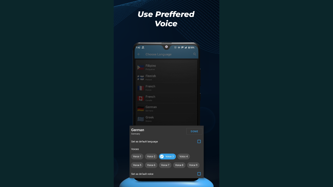 Інтерфейс Перетворення Тексту в Мовлення (TTS)