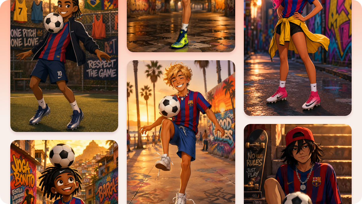Produce a whole squad of cartoons with AI Agent mode