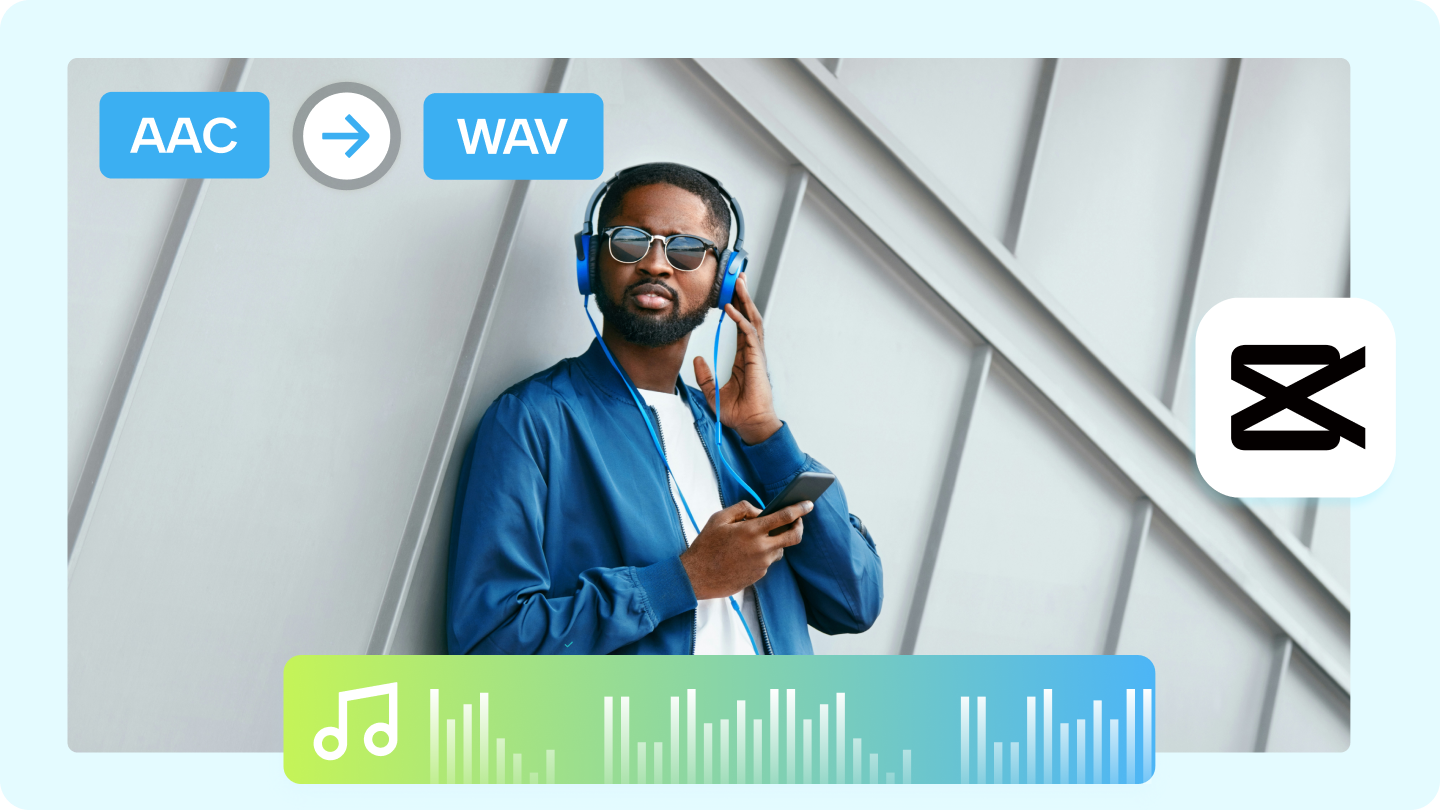 audio aac a wav