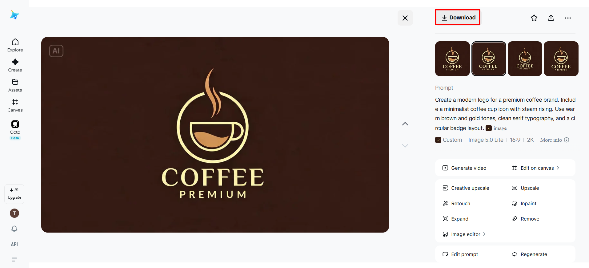 Laden Sie Ihr Logo herunter