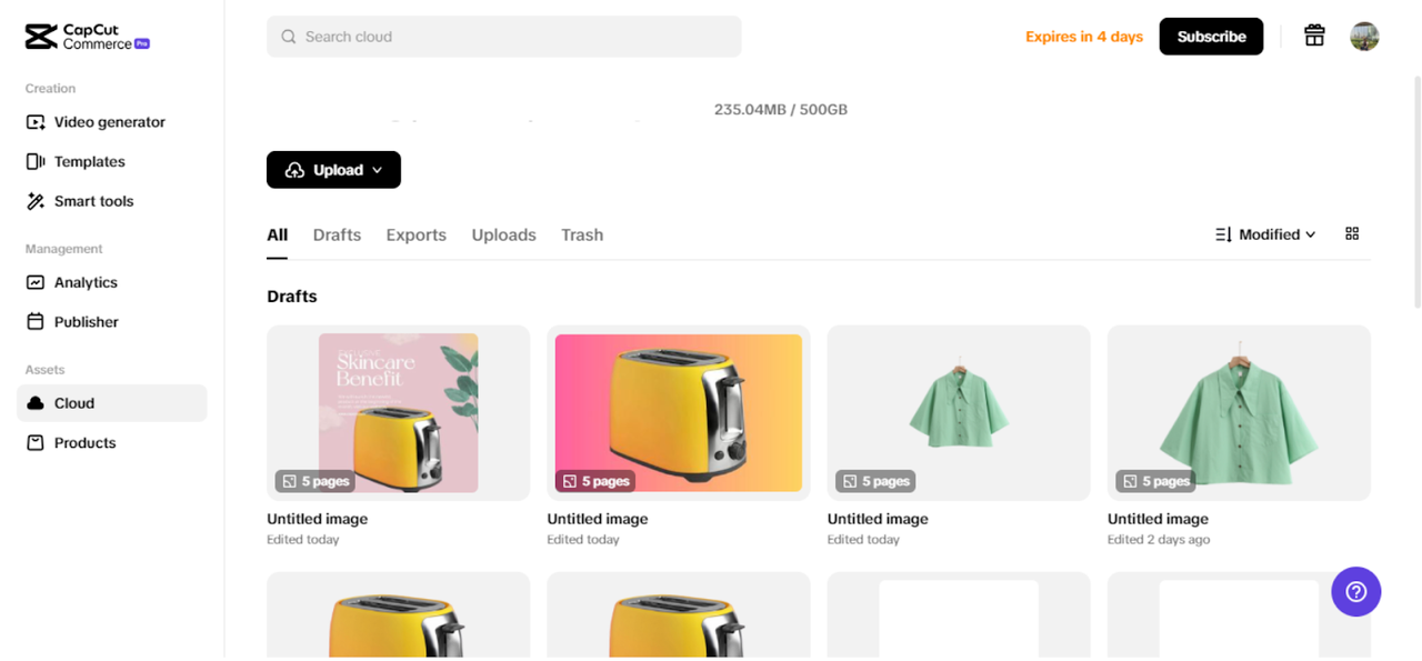 Espace de stockage cloud gratuit