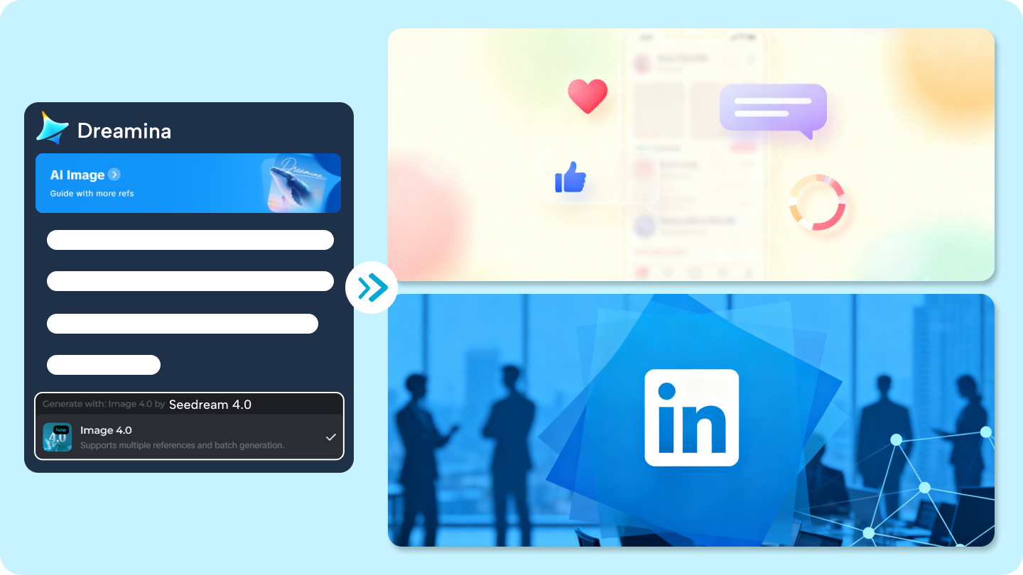Generatore di sfondi per social media: Crea visual straordinari con l'AI