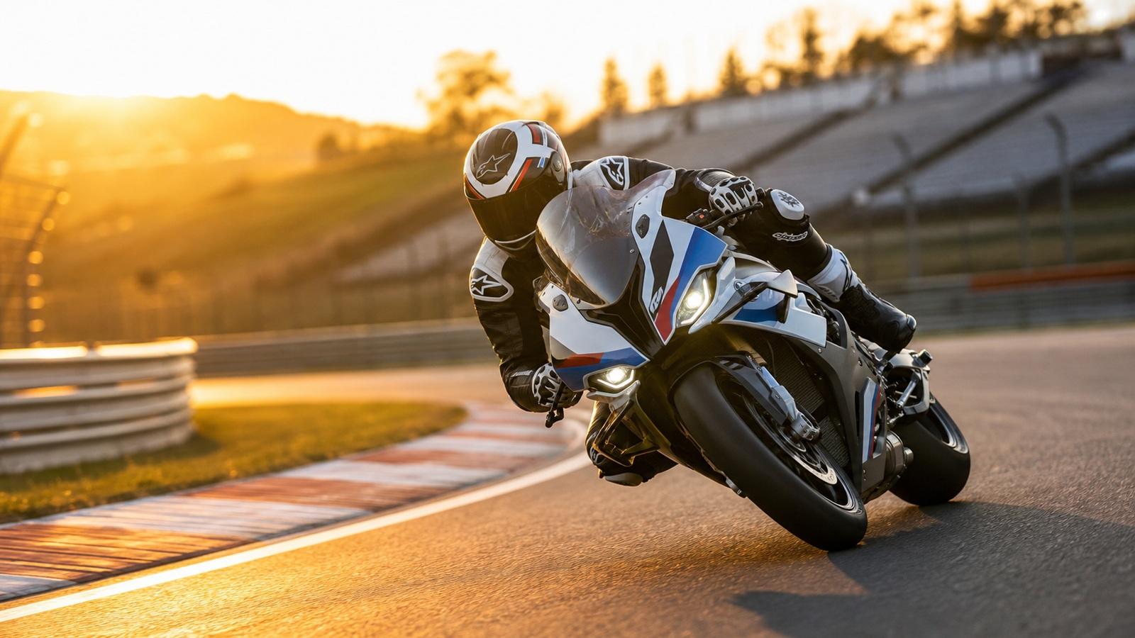 Gemini BMW S1000RR Basikal Mendorong imej wira