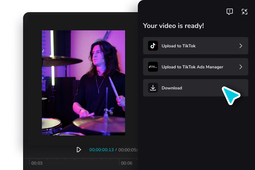 Step 3. Just download or share