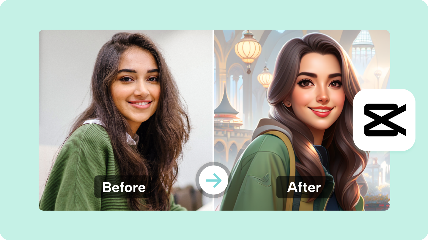 تغيير الصورة إلى أنيمي