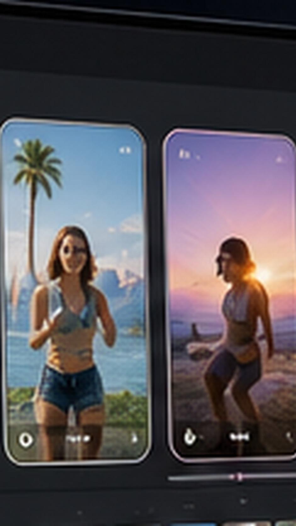 AI Reels Video Generator mobil hjälte