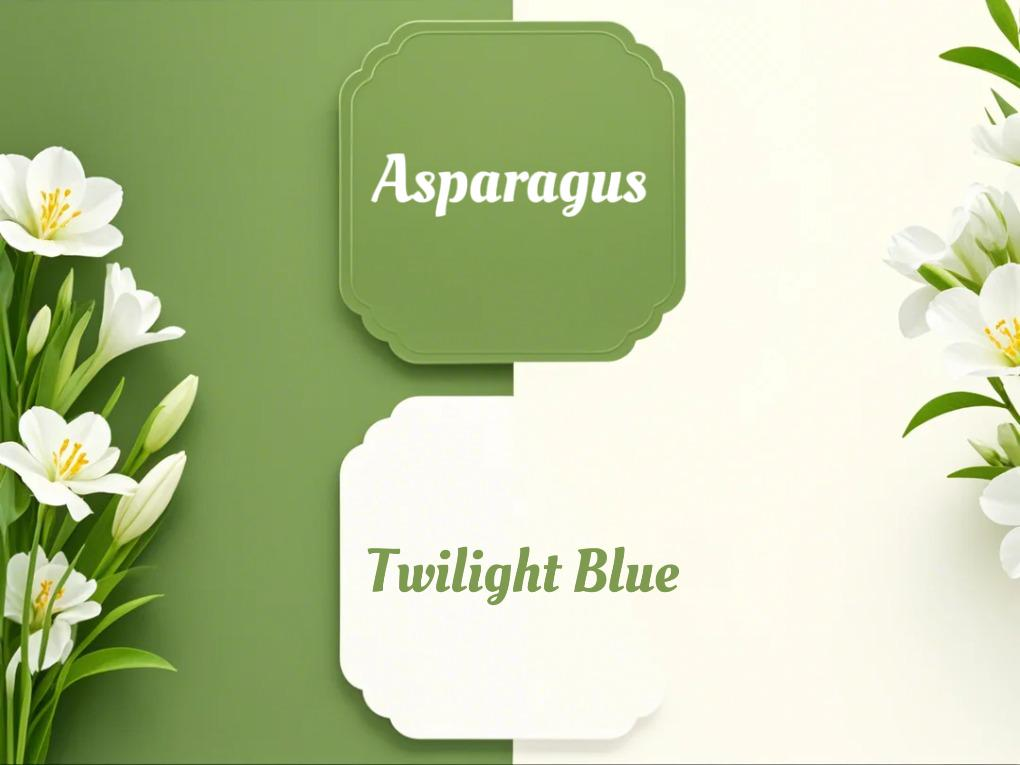 Spargel &amp; Twilight Blau