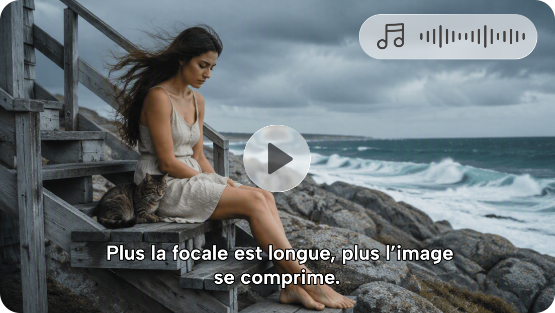 Add captions, voice, and music automatically