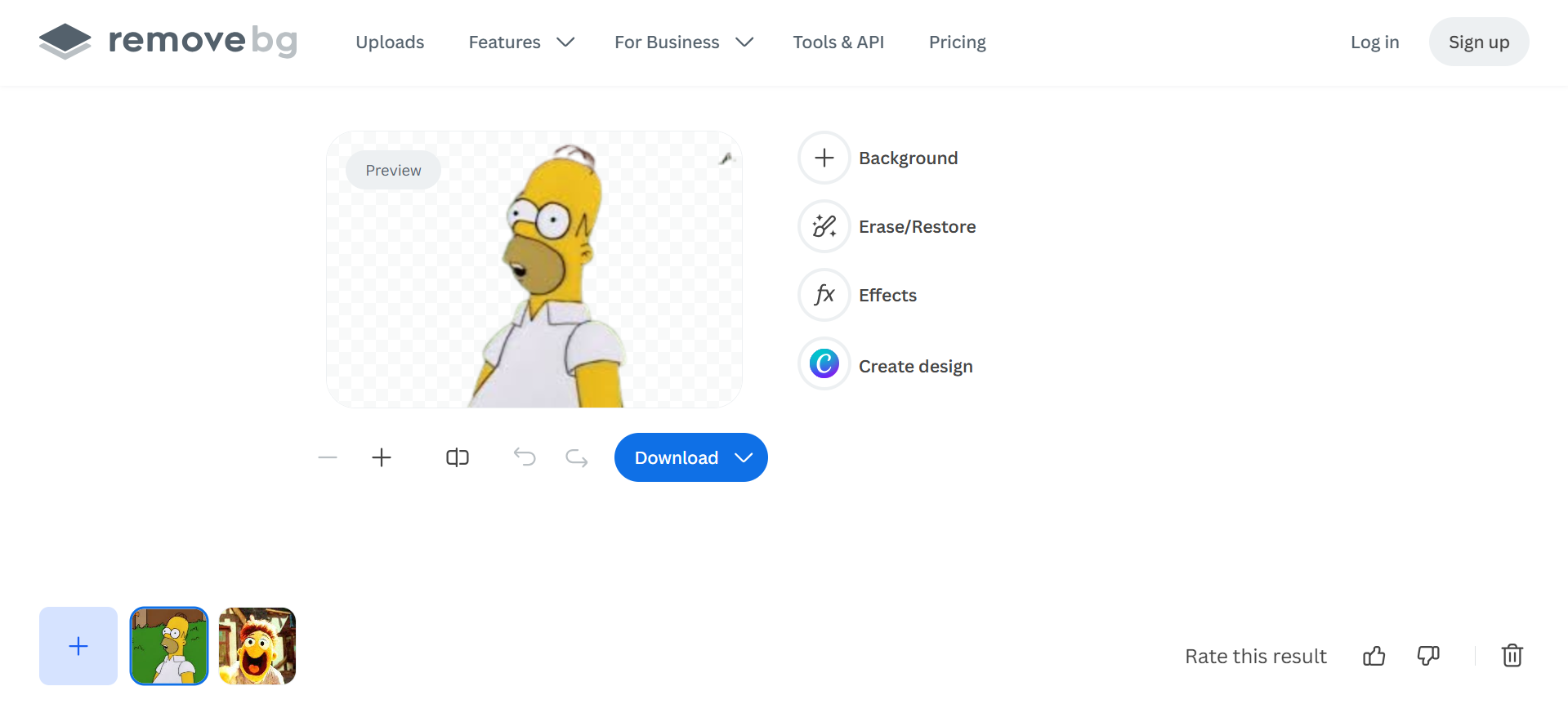 Rimuovi BG - il dispositivo di rimozione dello sfondo GIF ideale