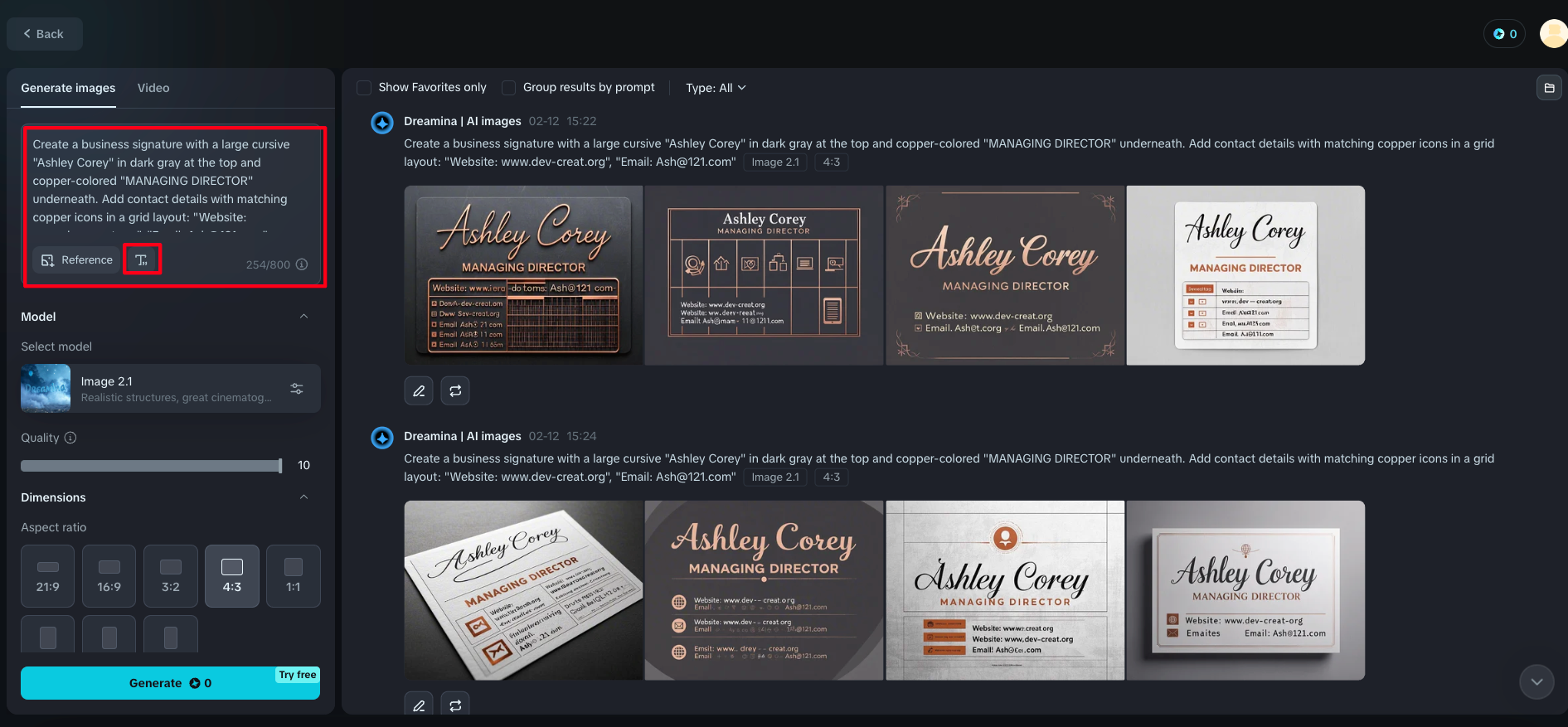 business email signature generator