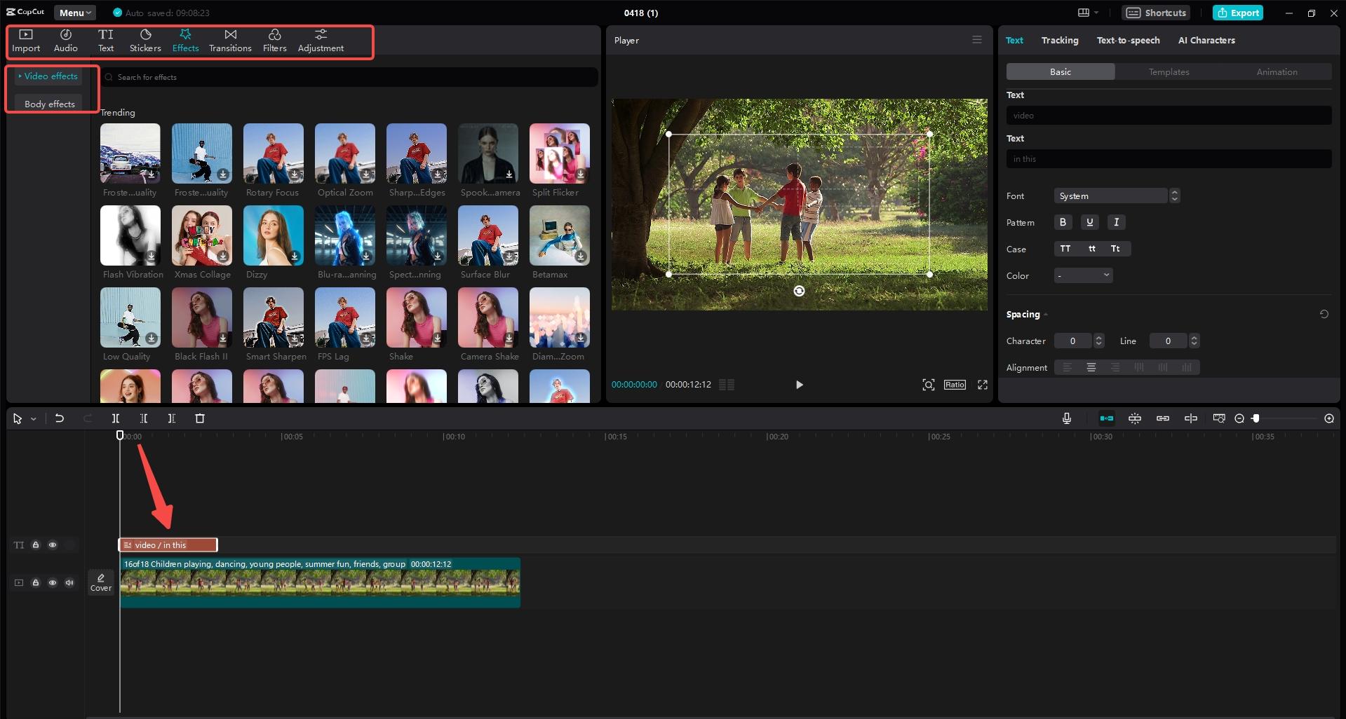 Customize your video 