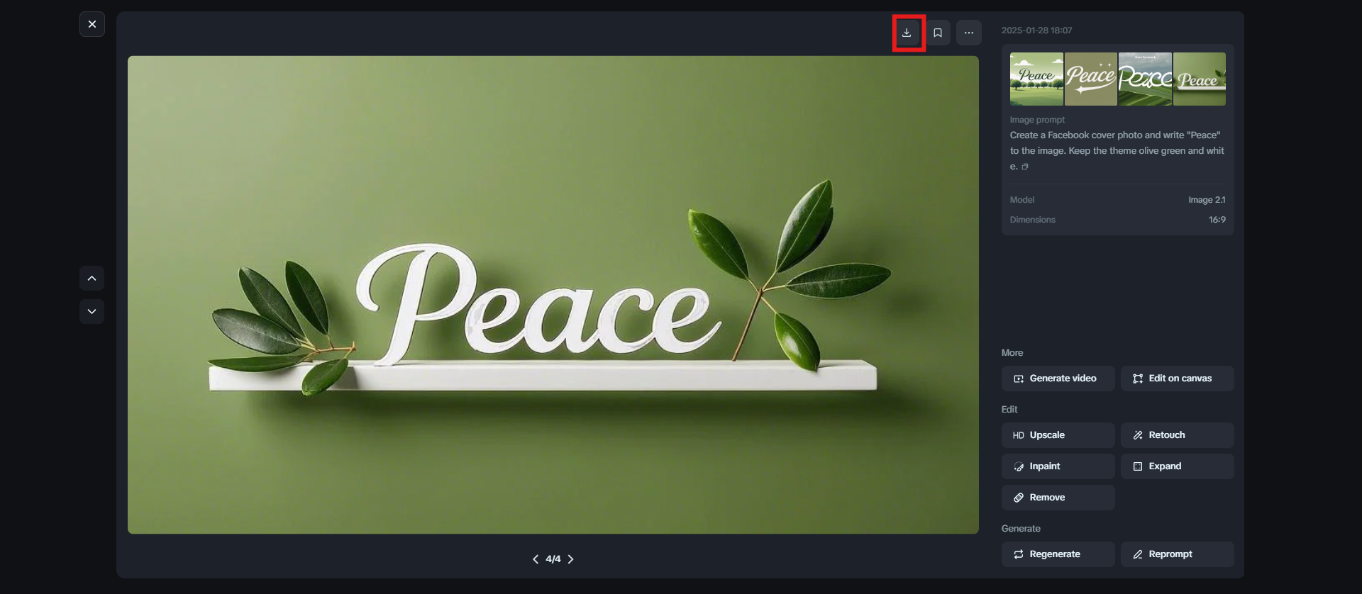 download the image