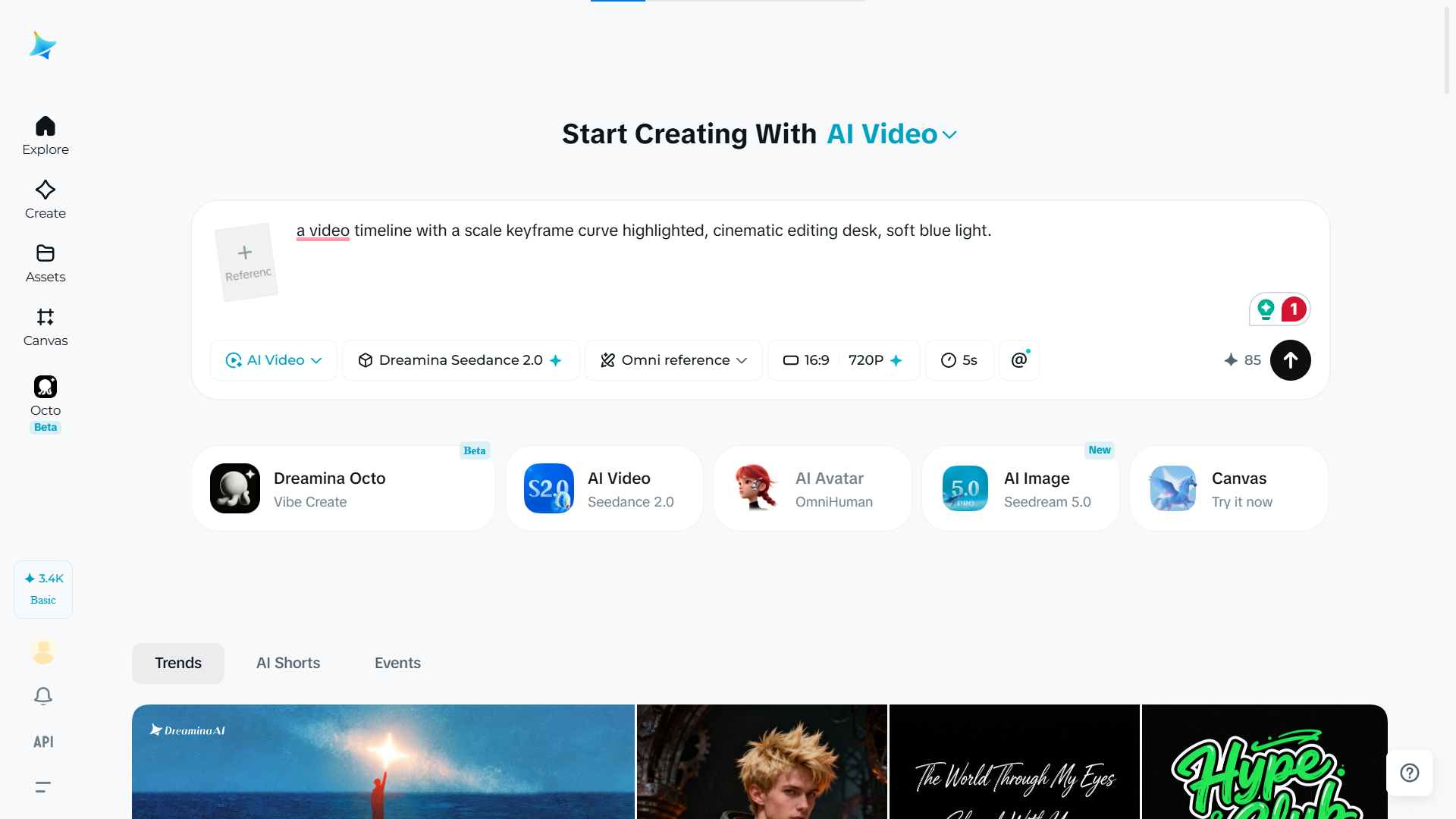 Video text prompt generator