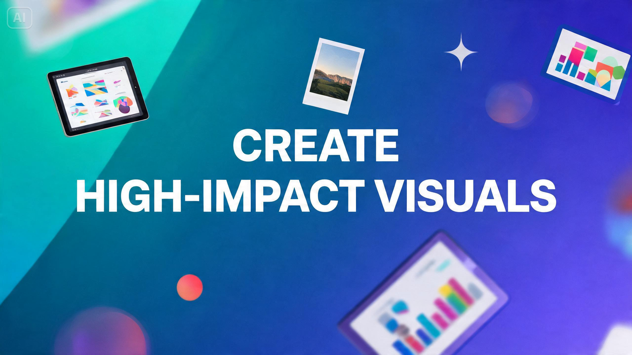 Create high-impact visual content 