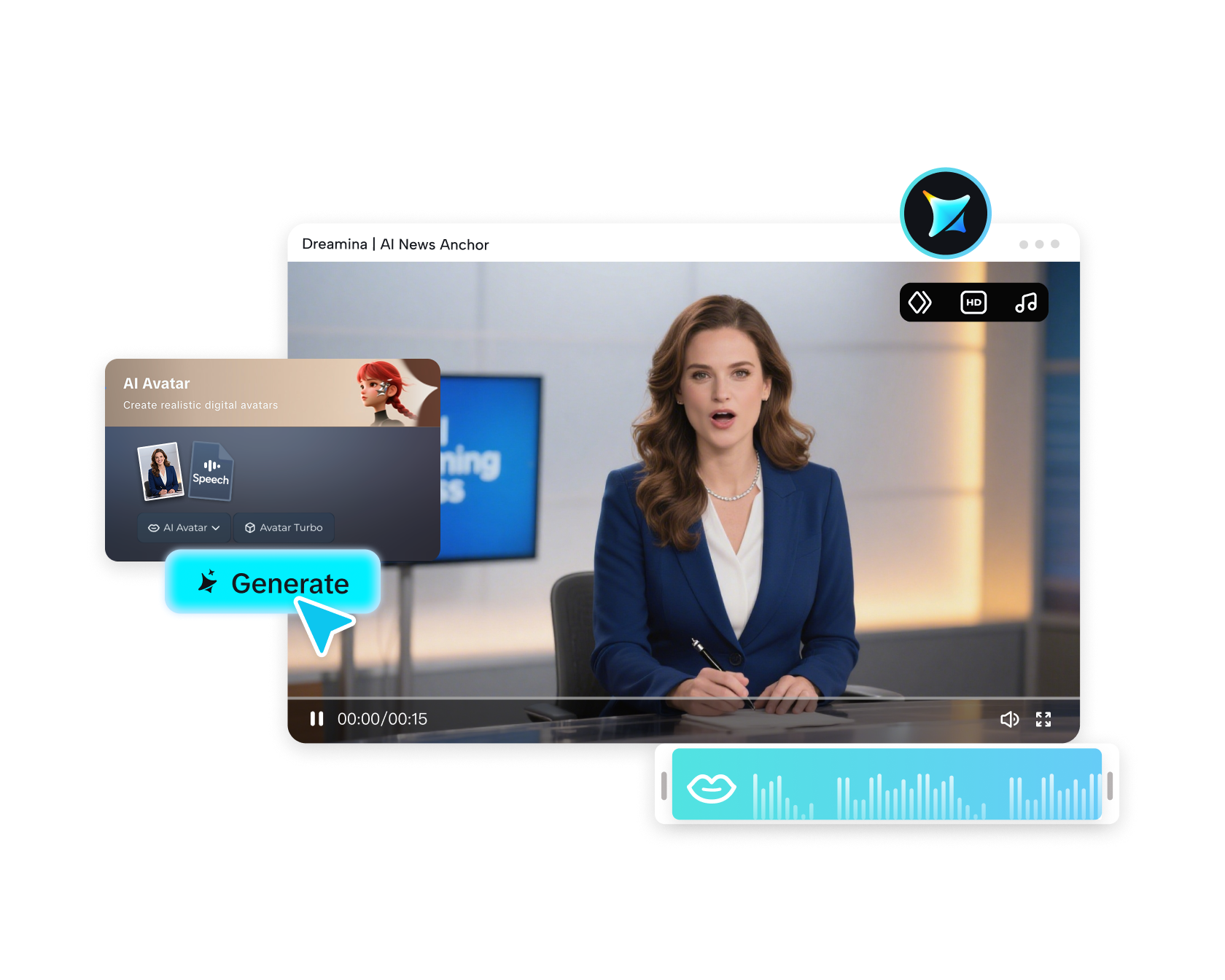 ai news anchor