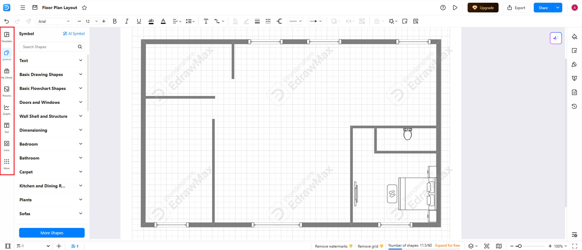 Plattegronden voor huizen