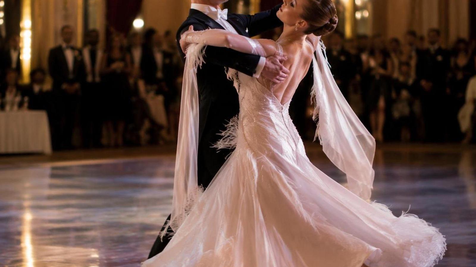 AI ballroom dance generator template distinct real photo