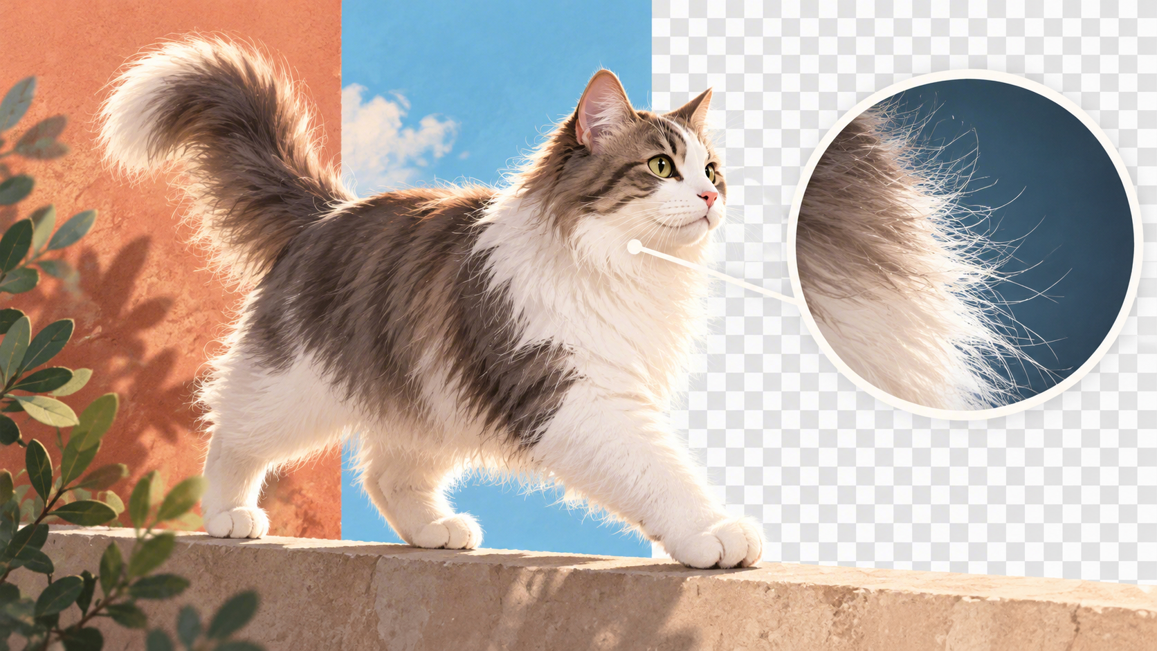 Background Removal: Preserve Hair, Fur and Fine Edges