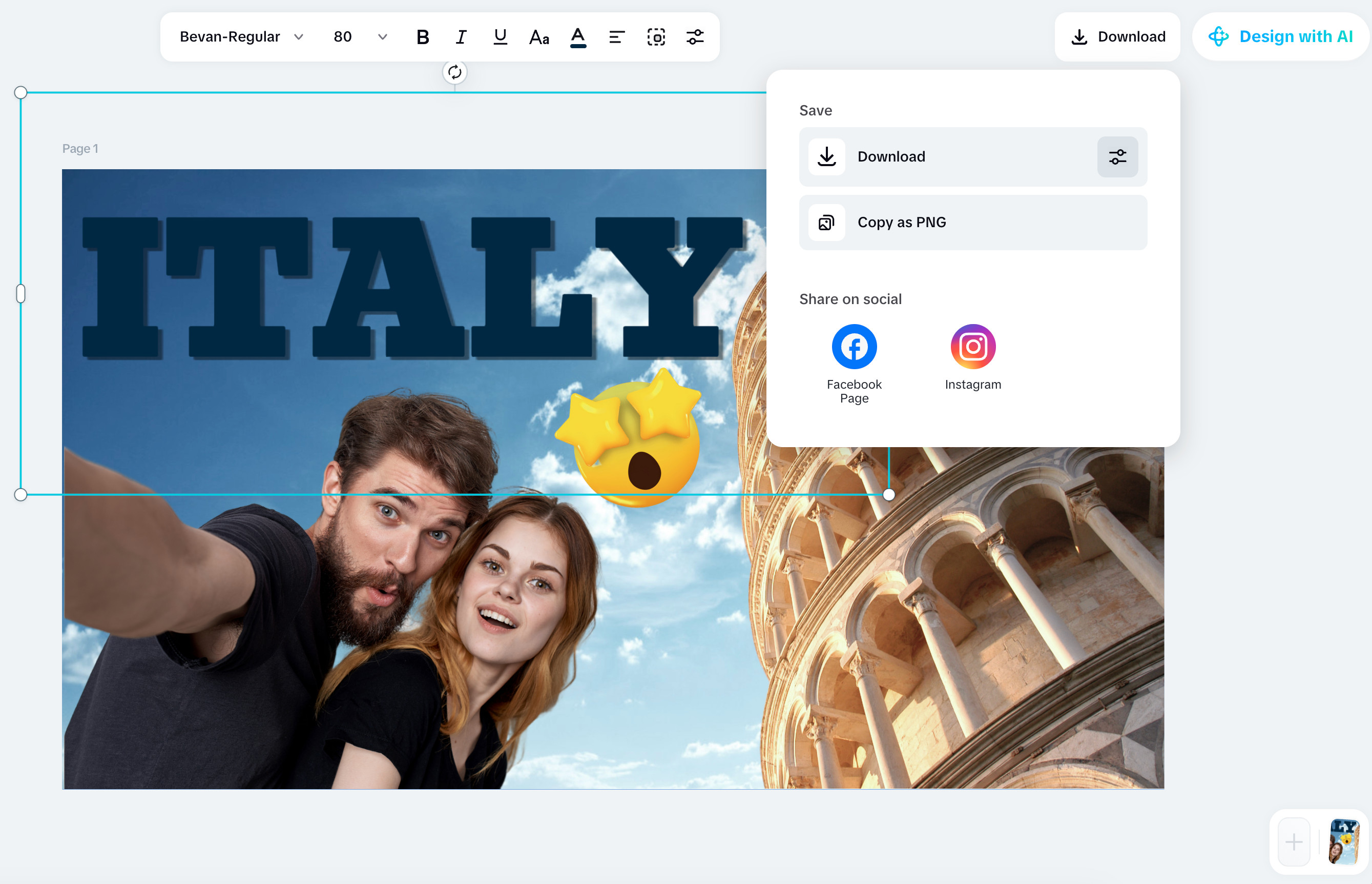 Export and Upload