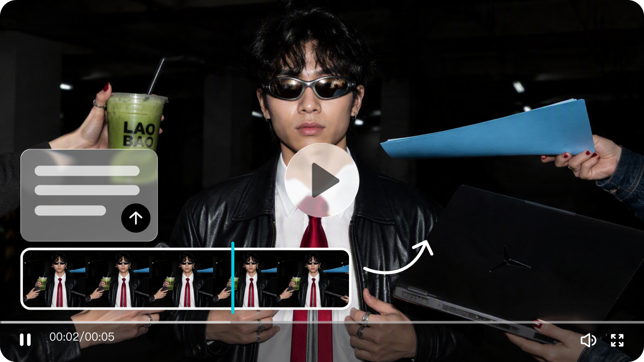 Image-to-video motion control