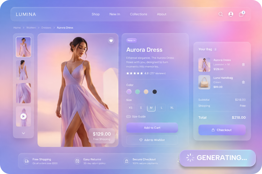 Speeds up prototyping & design workflow