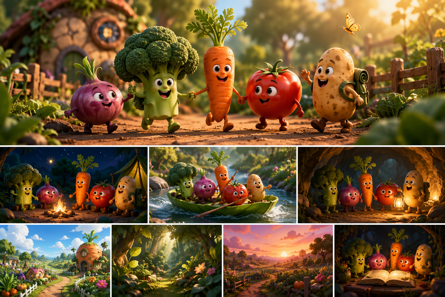 Dreamina AI vegetable story generator AI video hero image