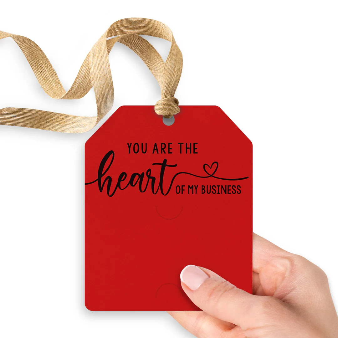 Corporate & business gift tag