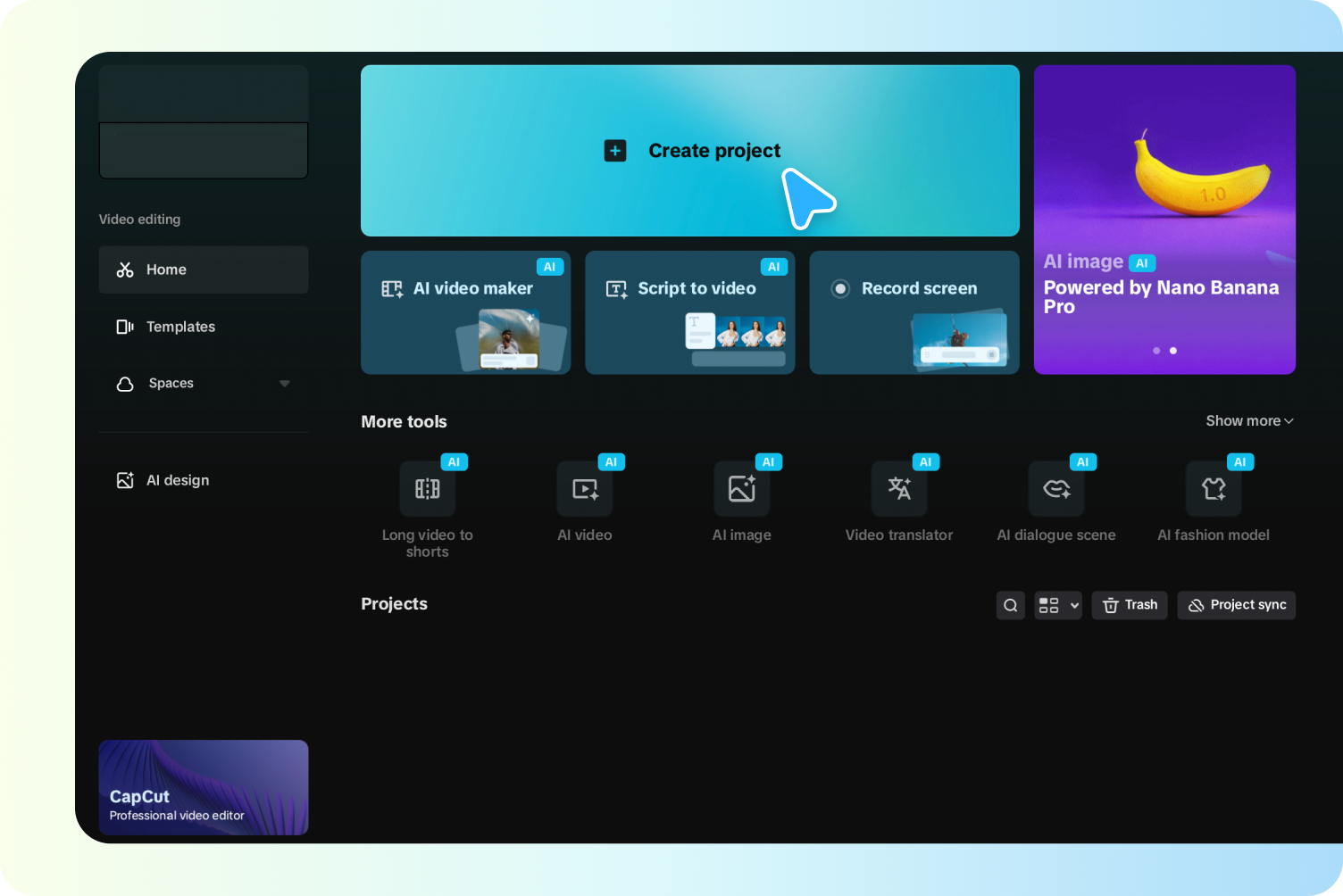 Upload/import your video