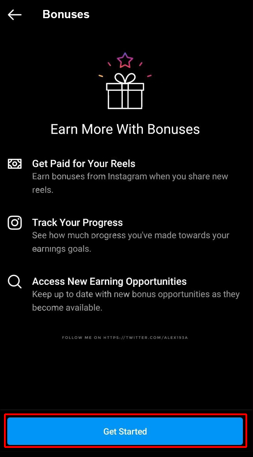 Початок роботи з Instagram Reel Bonus
