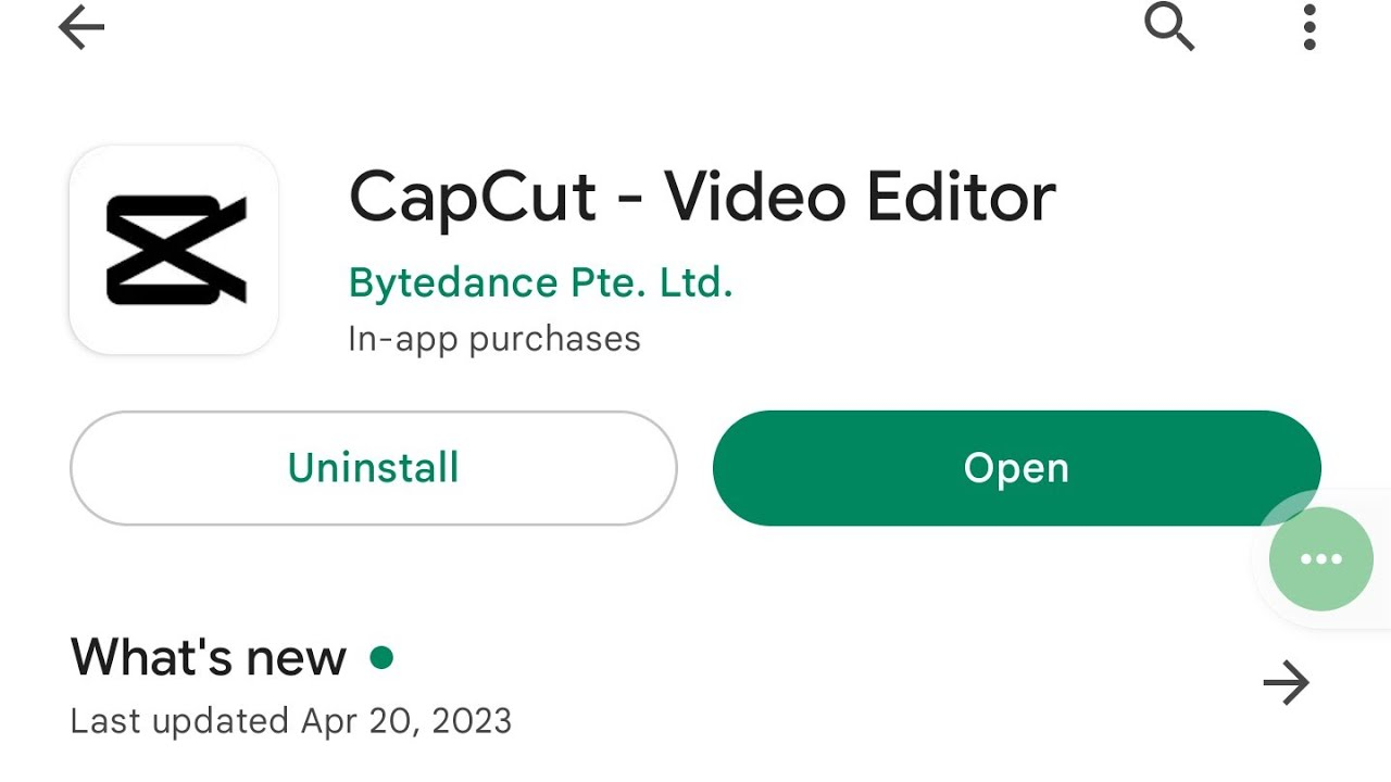 CapCut on Google Play
