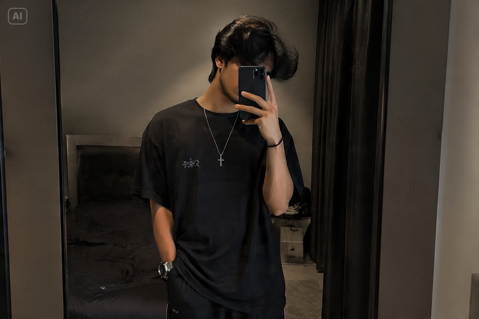 Mirror Selfie Boy Style
