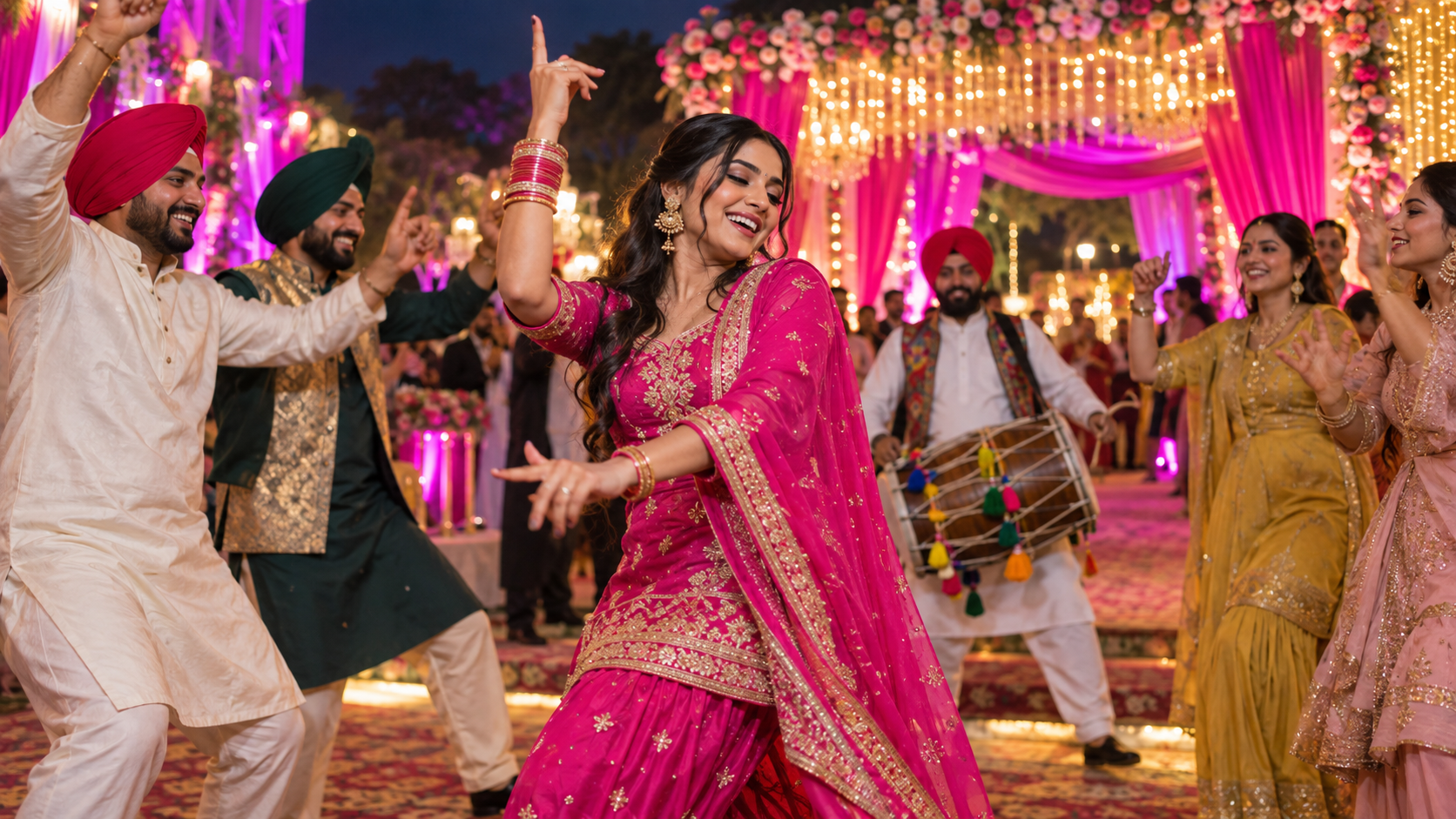 Punjabi DJ Song visual 1