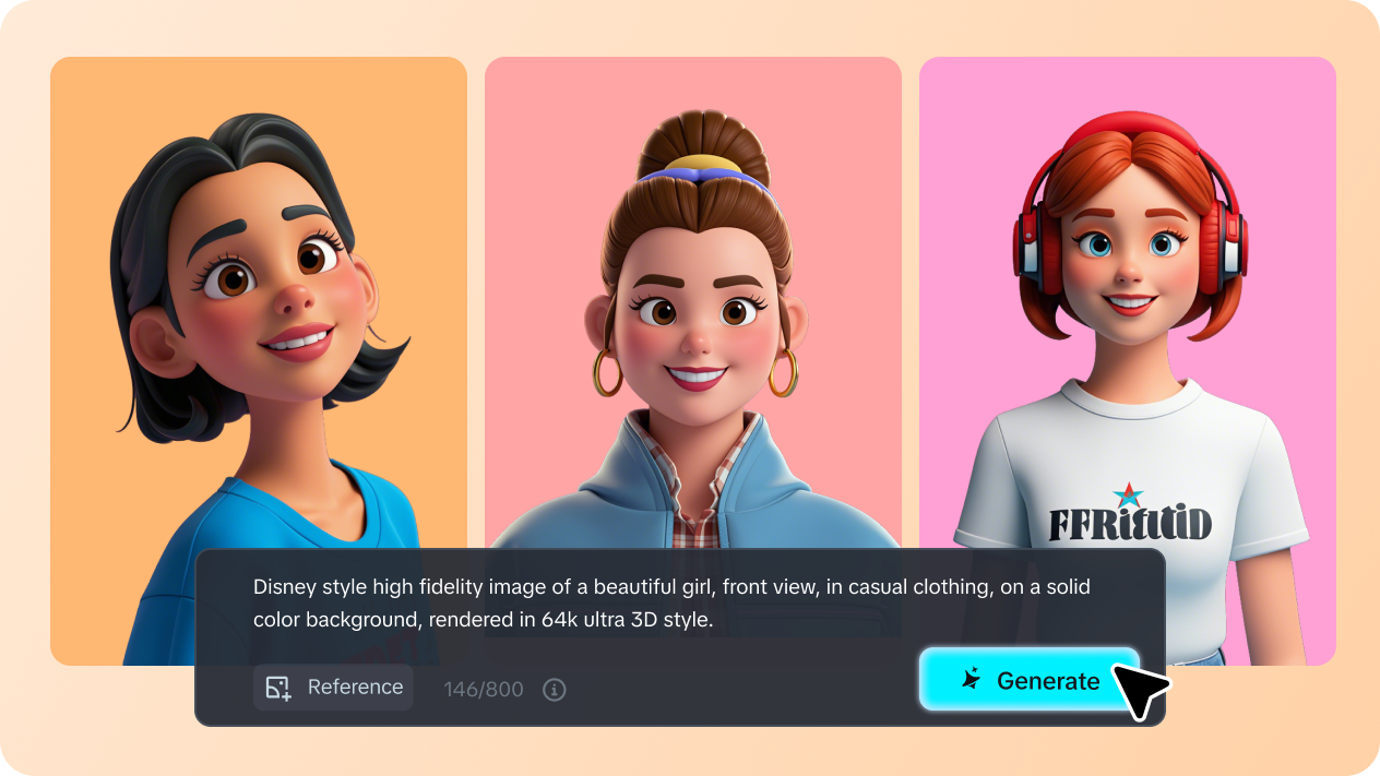 Creați un avatar cu text folosind producătorul de avatar